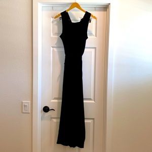 NWT Frank and Oak Black Maxi Dress